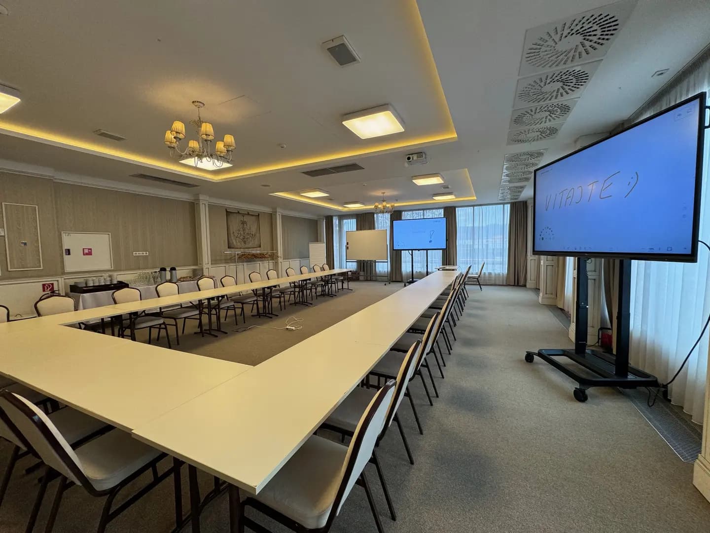 Občerstvenie na konferencii